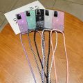 Glitter Bling Soft Phone Case Cover For Xiaomi Redmi Note 11 Pro 11T Poco M4 Pro Crossbody Sling Shoulder Strap Lanyard For Xiaomi 11 Lite 10T 9S K40. 