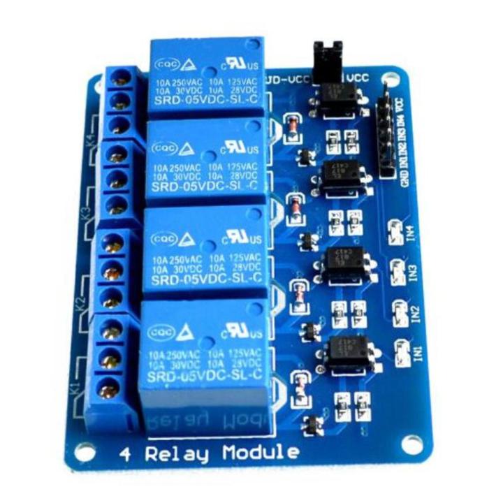Four channel 5V relay module Arduino Relay 10A 250V AC