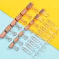 【HOT】 72 Pcs Multifunctional Combination Push Pins Paper Clips Thumbtack Stationery Metal Clear Binder Clips Set School Office Supply. 