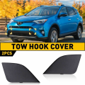 Car Front Bumper Towing Hook Eye Cover Cap for 2016 2017 2018 532850R080,532860R080. 