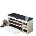 PAKWOOD Premium Quality Entrance Shoes organizer  Shoes Rack with Seat Cushion. 