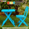 Kids table and chair set for study and playtime portable kid's furniture gift for children. 