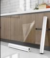 Transparent Electrostatic Wall Protector Film Waterproof Heat Resistant Removable Sheet for Furniture and Kitchen. 