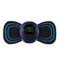 Portable EMS mini Electric Neck and body Butterfly Massager rechargeable | Cervical Electric Neck Back Massager Muscle Therapy Pressure Pain | SJR Collections. 