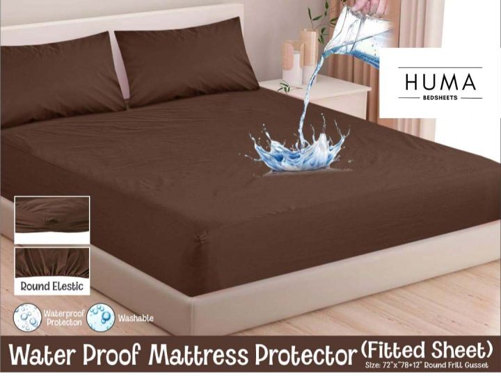 Huma%20Bedsheets%20Waterproof%20Mattress%20Cover:Double%20Bed%20King%20Size%20Fitted%20Sheet%20(72x78"%20+%2010")%20%E2%80%93%20Ultimate%20Protection%20for%20Your%20Mattress%20-%20Image%208
