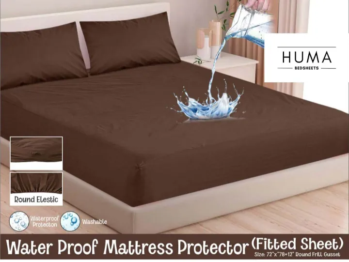 Huma%20Bedsheets%20Waterproof%20Mattress%20Cover:Double%20Bed%20King%20Size%20Fitted%20Sheet%20(72x78"%20+%2010")%20%E2%80%93%20Ultimate%20Protection%20for%20Your%20Mattress%20-%20Image%208
