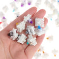 10pcs Outemu Switches Lubed Mechanical Keyboard Switch 2Pin Tactile Linear Gaming RGB MX Switches. 