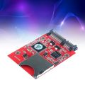 SD To SATA Hard Disk Adapter Card Support SD Card To Sata Interface. 