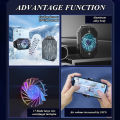 Mobile Cooler GT16 Turbo Cooling Alloy Material Silent Cooling Pure Metal Semiconductor. 