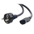 Power Supply Cable for Computers, PSU, Power Cord for PC & Monitor and Laptops Multipurpose - Copper - 1.5M - 10A. 