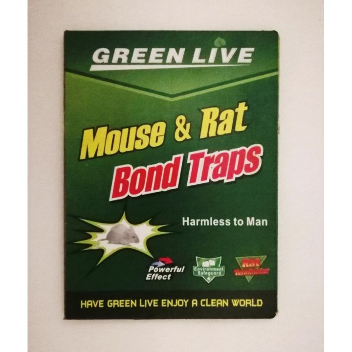 Mouse and Rat Bond Traps Lure Mouse Reusable Books