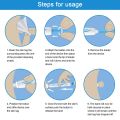 2 In 1 Auto Skin Tag Remover Kit Micro Skin Tag Removal Device Face Care Tools-blue white. 