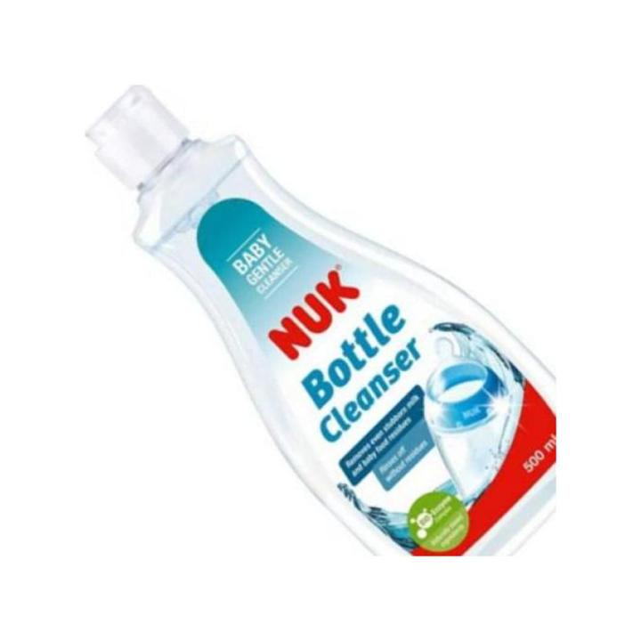NUK BABY BOTTLE CLEANSER 500ML Ideal for Cleaning Baby Bottles, Teats & Accessories | Fragrance Free