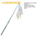 Funny Cat Toys Interactive Cat Toy with Feather Relieve Boredom Stress Training Fun for Cats Durable Cat Toys. 
