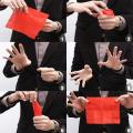 Magic Rubber Thumb Tip with Silk Vanish Appearing Finger Trick Props Toys. 
