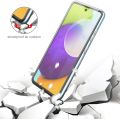 For Samsung Galaxy Galaxy A52 Cover Shockproof 360 Degree Full Body Protection Phone Case Crystal Clear Hard PC Back Cover & Soft TPU Silicone Front Case. 