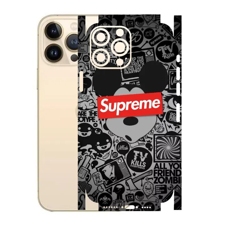 Custom 360 Protection Skin/Wrap for iPhone 13 Pro Max, Back and Sides, Camera Skin Included