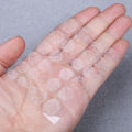 240Pcs Disposable Transparent Nail Art Stickers False Fingernail Adhesive Tips. 