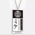 Anime Kakegurui Compulsive Gambler Necklace Colar School Chain Jabami Yumeko Card Pendant Necklace Cosplay Tag Jewelry Gif. 