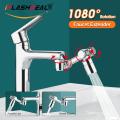 Universal 1080° Swivel Robotic Arm Extension Faucet Aerator Rotatable Foldable Faucet Sink Extender Plastic for Kitchen Bathroom Faucets. 