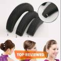 NEW Crescent Moon Easy Hair Style for Long Hair Girl Fashion Hair Accessories 3Pcs/set Hair Pads Hair Volume Increase Puff Hair Bun Maker Donut Magic Foam Sponge Bump Up Insert Base Hair Accessories. 
