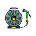 15m/50ft Flat Turntable Hose Pipe Spray Nozzle With Stand Garden Watering Flower Spray High Pressure Car Wash Water. 