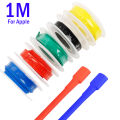 1M/Roll Heat Shrink Tube Sleeve- For Apple iPhone 6 7 8 X XR iPhone 13 12Pro iPad Cable Protector -USB Charger Cord Wrap 6mm. 