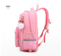 Pink Girls Backpack for School bag kids bag, Children bag, School bag Class 3 to 8 Cute girls bag,  School Stylish bag with Key Chain. 