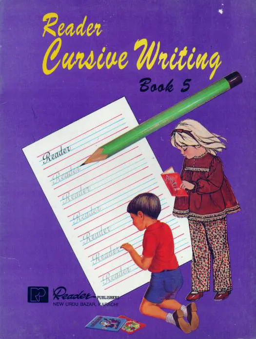 Readers Cursive Writing reader cursive writing book 5 | Daraz.pk