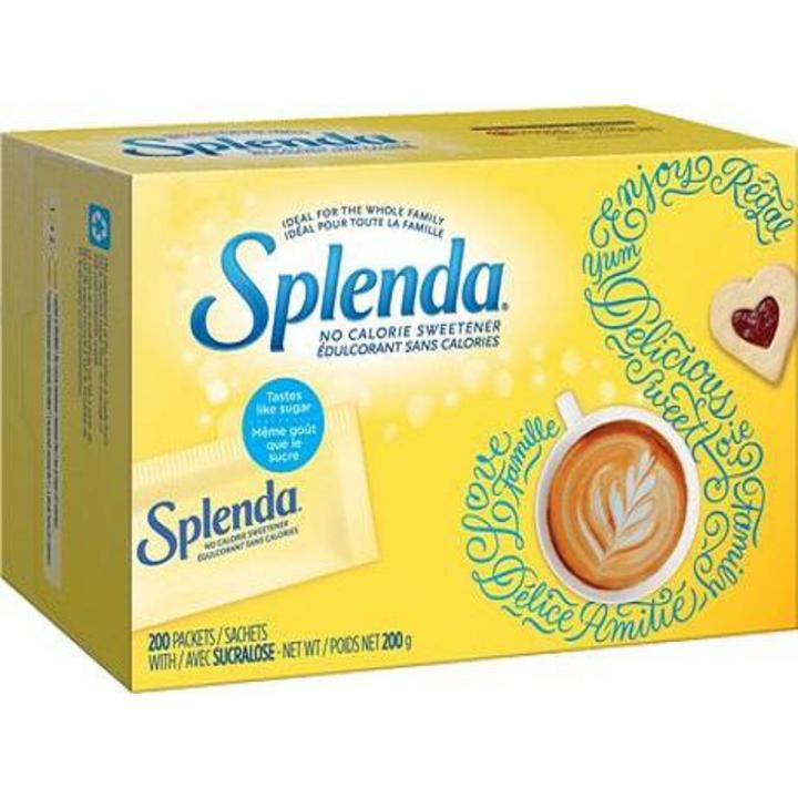 SPLENDA SWEETNER SACHETS 200 S USA