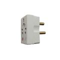 Multi Plug Socket with Fuse, Power Plug / Round Two Pin Plug to Universal Socket Converter. 