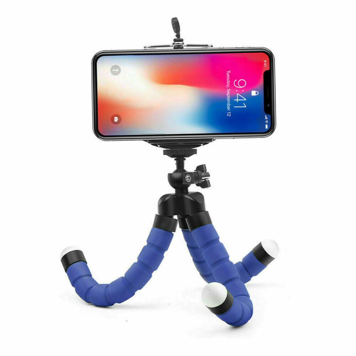 Tripod Bendable Iphone Holder Mini Cell Phone Flexible Tripod