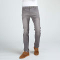 New  Men's Slim Fashion Jeans High Quality Male Elastic Gray. 