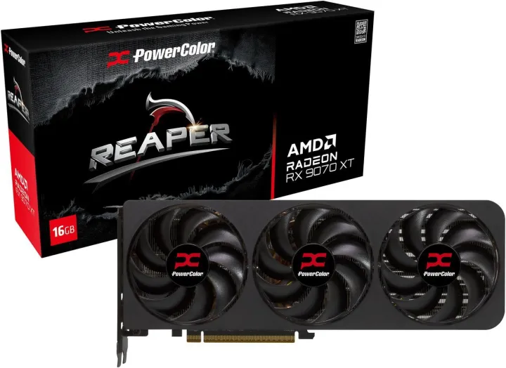Powercolor Rv6p PowerColor Reaper Radeon RX 9070 XT 16GB GDDR6 | Daraz.pk