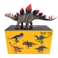 PinShang Children Dinosaur Toys Tyrannosaurus Rex Stegosaurus Brachiosaurus Spinosaurus Triceratops Model Toys. 