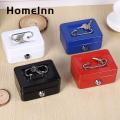 Secure Cash Storage Secure Mini Cash Box with Lock Keys Portable Metal Safe for Jewelry Cash Shock-proof Container for Mini Cash Box with Handle. 