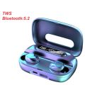 M10 Bluetooth 5.1 Earbuds Wireless Stereo Headphones 3500mAh Charging Case Waterproof Sports Earphones with Microphone. 