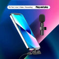 K11 Wireless Microphone for YouTube Facebook Live Stream TikTok Video. 