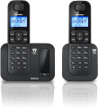 Binatone Shield 6015 Twin intercom plus PTCL Wireless landline phone with Free 04 new rechargeable Cells. 