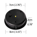 2X Smart Garden Solar Powered Replacement Round LED Light Box Solar Battery Box Solar Cells Li-Ion Battery Charger. 