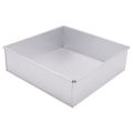 High-Quality Square Cake Baking Mold Galvanized Steel 7 X 7 Inch. 