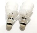 Pack of 6- Badminton Shuttlecocks - Plastic. 