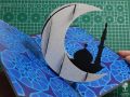Eid Mubarak Pop Up Card - Special 3D Eid Card for your loved one. ( Hand Made Pop Up Card ). 