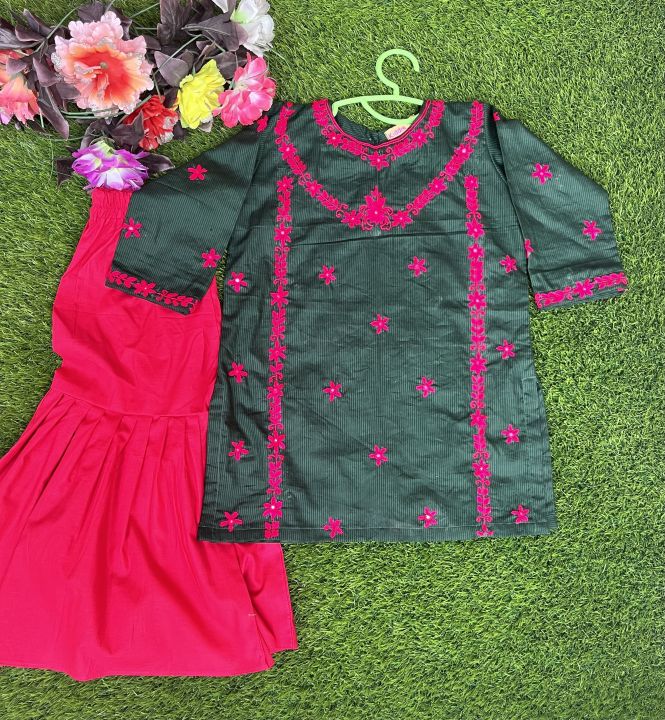 bottle green dress