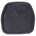 High quality 5 PCS Car  Universal PVC Car floor mat - black. 