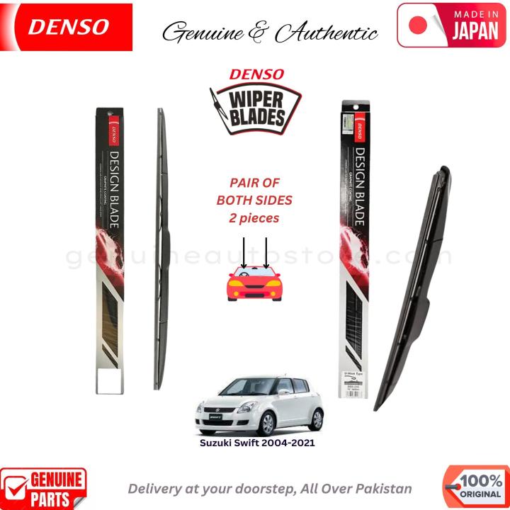 SUZUKI SWIFT 2004-2021 DENSO JAPAN WIPER BLADE SET