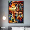 Wall Canvas HD Painting Poster Décor Abstract Color Pictures Wall Art Decoration Framework For Home, Office, Cafe and Restaurants. 