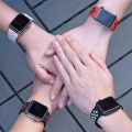 Sport Silicone Breathable hole Band Strap for Apple Watch Series 7 6 SE 5 4 3 2 1 41mm 45mm 38mm 40mm 42mm 44mm. 