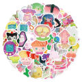 56 Cute Cartoon Clay Avatar Stickers Phone Cases Hand Ledger Computer iPad Decoration Waterproof DIY Stickers. 