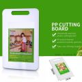 Cutting Board Chopping Board Top Quality Strong Hard Plastic with Hangable Handle  Medium Size Food Vegetable Meat Fruit Fish Slicing Chopping Boards Washable Home Restaurant Kitchen Household Accessories Non Slip Genuine High Quality. 